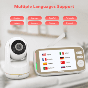 330° Pan Camera Wifi Baby Monitor - Image 11