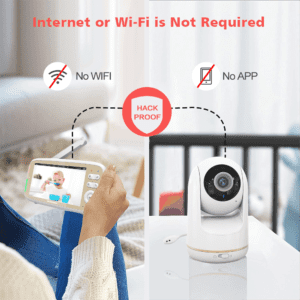 330° Pan Camera Wifi Baby Monitor - Image 13