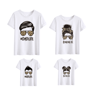 Hashtag Print Family Matching Set - Image 6