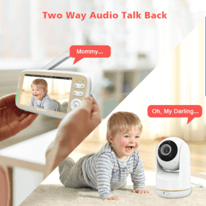 330° Pan Camera Wifi Baby Monitor - Image 3