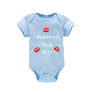 Mommy's New Man Baby Romper - Image 7