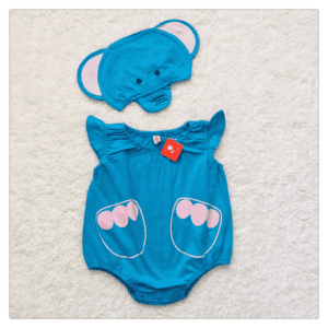 Animal Baby Romper With Cap - Image 23