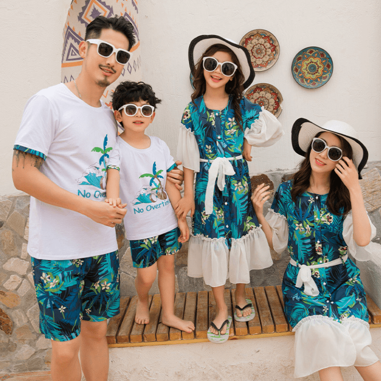 Buy Overtime Print Family Matching Outfit I Summer Outfit