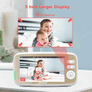 330° Pan Camera Wifi Baby Monitor - Image 4