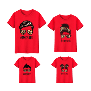 Hashtag Print Family Matching Set - Image 7