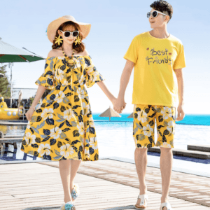 Floral Family Matching Outfit Set - Image 3