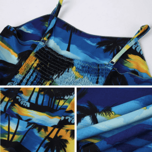 Scorching Sun Print Family Matching Outfit - Image 8