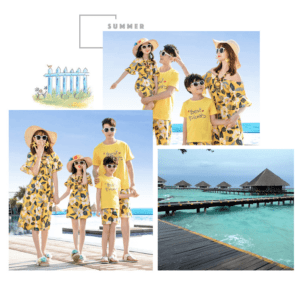 Floral Family Matching Outfit Set - Image 9