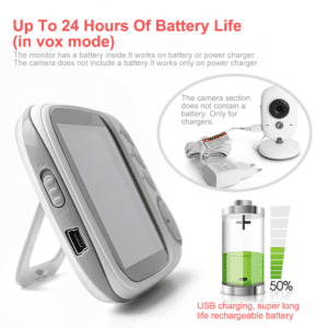 2.4G Wireless Video Baby Monitor - Image 7