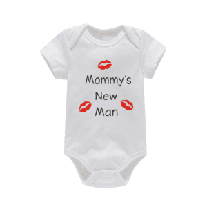 Mommy's New Man Baby Romper - Image 5