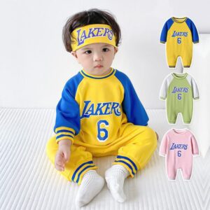 Buy Los Angeles Lakers Baby Jumpsuit I NBA Lakers Outfit