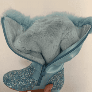 Kid Girls Elsa Faux Fur Calf Boots - Image 10