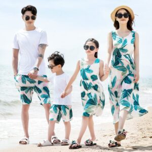 Family Floral Beach Outfits I Family Matching Outfit