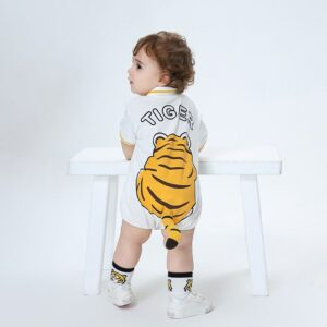 Baby Tiger Tail Romper - Image 4