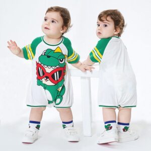 Buy Dino Print Baby Onesie I Baby Dinosaur Romper - 30% OFF