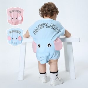 Buy Elephant Baby Tail Romper I Baby Animal Outfit
