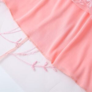 Pink Butterfly Off Shoulder Dress - Image 9