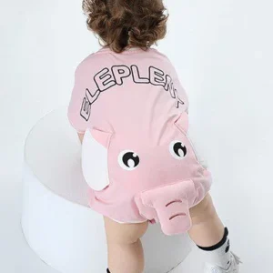 Elephant Baby Tail Romper - Image 8