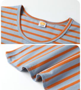 Green Striped Family Matching Outfits - Image 5