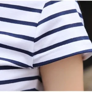 Active Striped Summer Family Outfits - Image 6