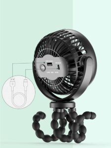 Portable Octopus Baby Fan - Image 13