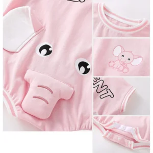 Elephant Baby Tail Romper - Image 15
