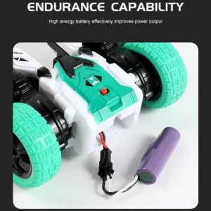 Remote Control Double Sided Stunt Car Toy - Image 10