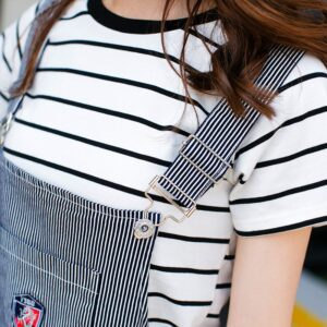 Grey Stripe Matching Family Set - Image 4