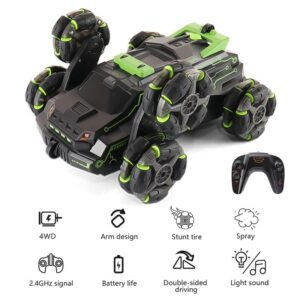 RC Six Wheel Stunt Car Toy - Image 21