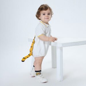Buy Baby Tiger Tail Romper I Baby Tiger Tail Animal Outfit