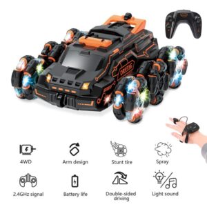 Buy RC Six Wheel Stunt Car Toy I Remote Control Car Toy