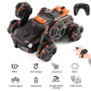 RC Six Wheel Stunt Car Toy - Image 20