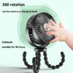 Portable Octopus Baby Fan - Image 4
