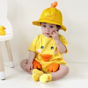 Infant Duck Outfit I Summer Attire - Image 4