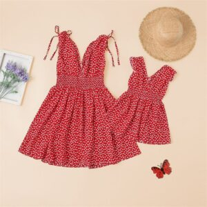 Polka Dot Mother Daughter Dress - Image 4