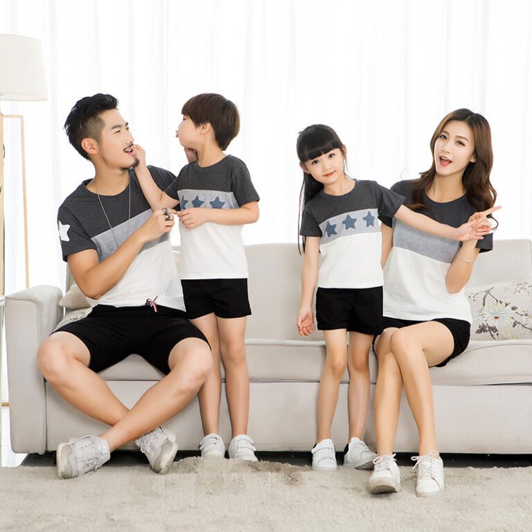 Buy Star Patchwork Family Matching Outfits I Family Wardrobe