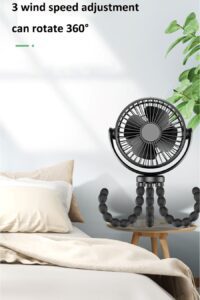 Portable Octopus Baby Fan - Image 7