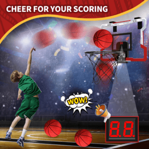Kids Foldable Basketball Hoop Toy - Image 3
