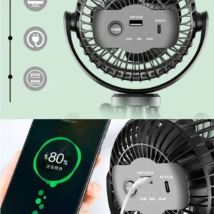 Portable Octopus Baby Fan - Image 8