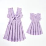 Tender Violet High Waist Dress - Image 2