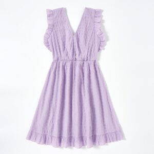 Tender Violet High Waist Dress - Image 8