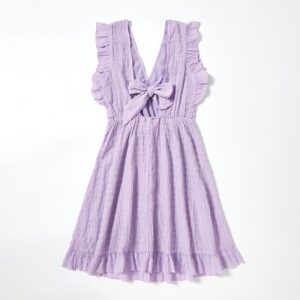 Tender Violet High Waist Dress - Image 9