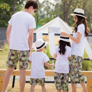 Spring Family Leisure Matching Outfits - Image 3