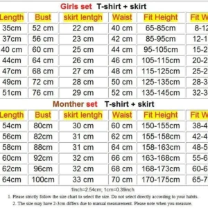 White Stripe Mother Daughter Matching Outfit - Image 7