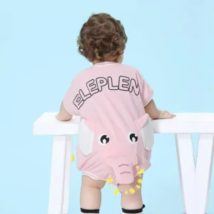 Elephant Baby Tail Romper - Image 7