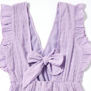 Tender Violet High Waist Dress - Image 4