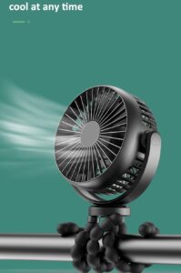 Portable Octopus Baby Fan - Image 10