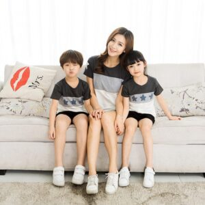 Star Patchwork Family Matching Outfits - Image 5