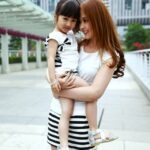 Buy Black Stripe Mother Daughter Matching Outfit