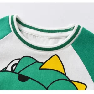 Dino Print Baby Onesie - Image 10